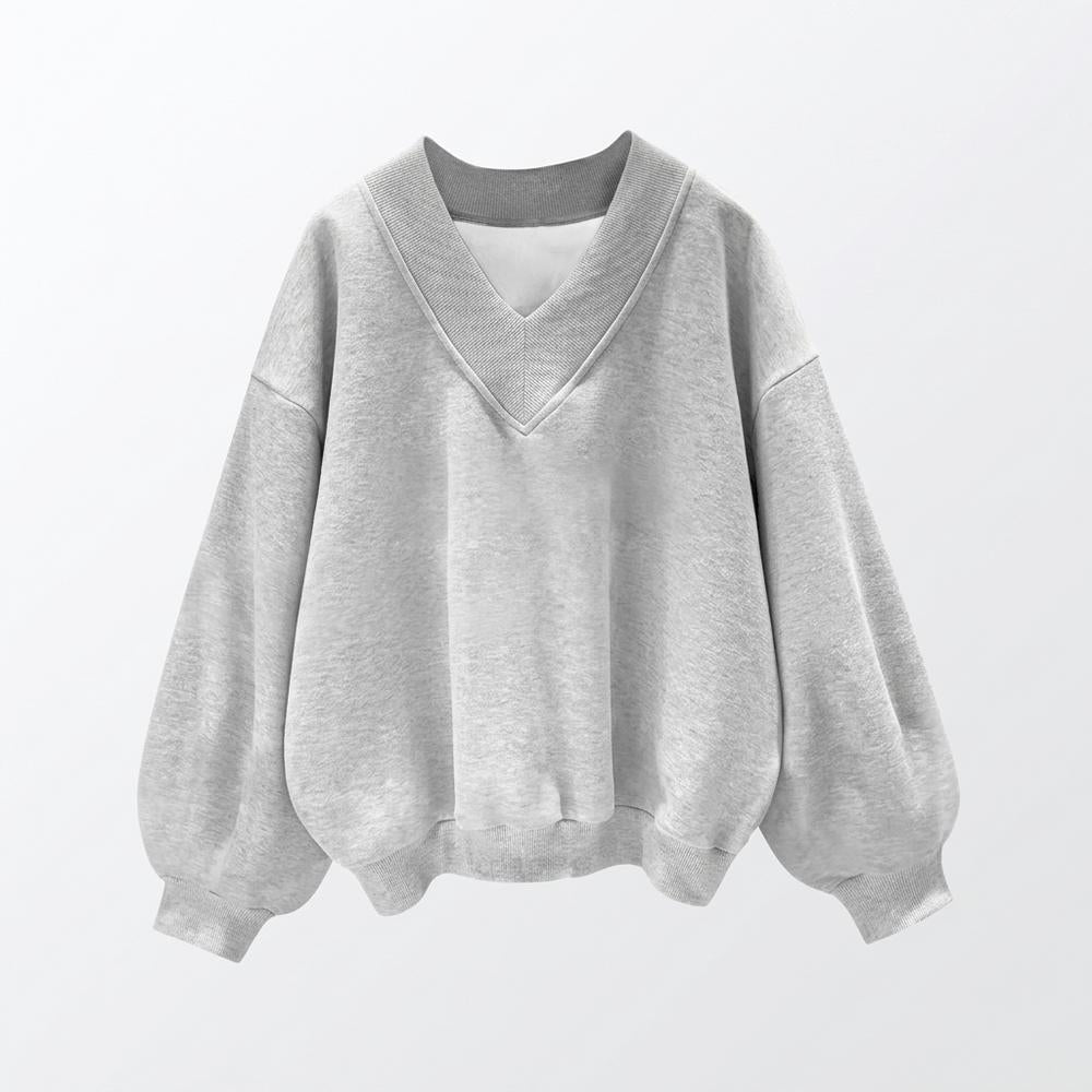 Alo Moda - Elhal | Oversized Mock Neck Sweatshirt Women